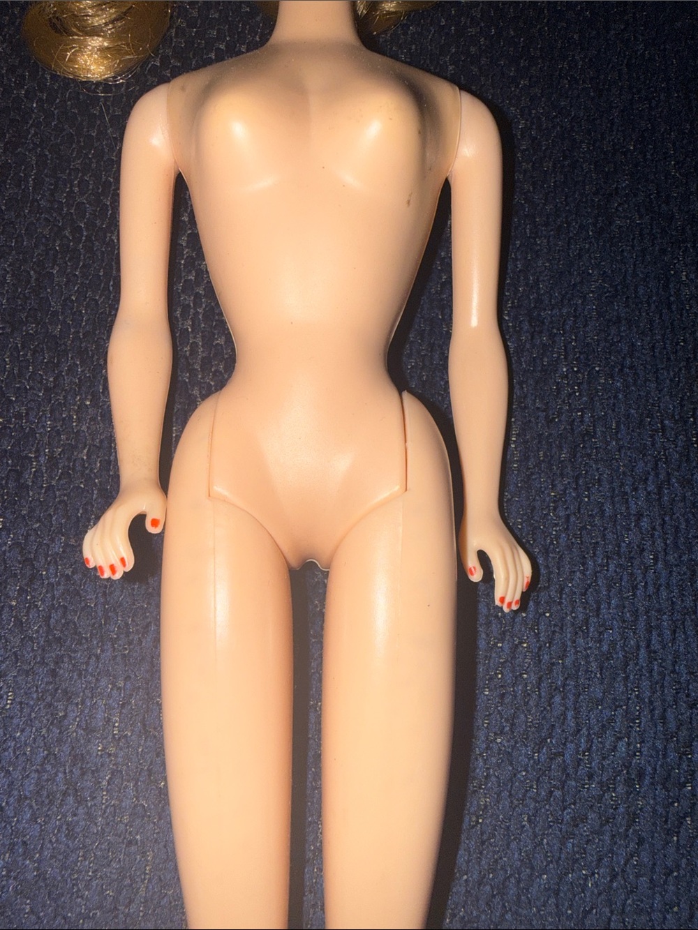 Vintage 1993 rep BARBIE Doll Blonde Ponytail 1958 - Picture 3 of 5